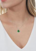 Colar de Prata Inspiração Trevo