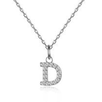 Colar de Prata Life Letra D