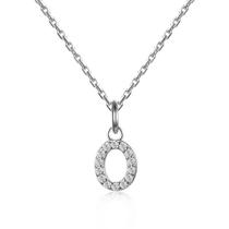 Colar de Prata Life Letra O Colar de Prata Life Letra O