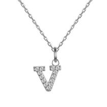 Colar de Prata Life Letra V
