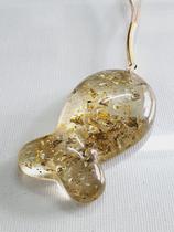 Colar de Resina Peixe Com Prosperidade e Abundância Colar de Resina Peixe Com Prosperidade e Abundância