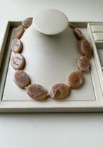 Colar De Resina Placa Mesclado Colar De Resina Placa Mesclado