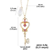 Colar de Sailor Moon - Joia de Cosplay Unissex para Homens e Mulheres