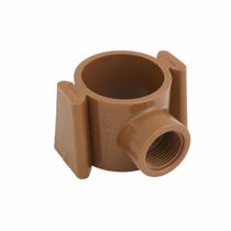 Colar de Tomada 60 mm 1/2 Polegada PVC com Travas Krona Colar de Tomada 60 mm 1/2 Polegada PVC com Travas Krona