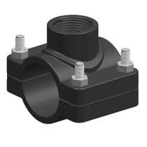 Colar De Tomada 75 X 2 Para Tubo Polietileno ( 2 PÇS) - Irritec