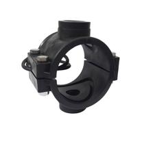 Colar de Tomada 75mm X 1/2" Derivação Dupla 4 Parafusos Colar de Tomada 75mm X 1/2" Derivação Dupla 4 Parafusos