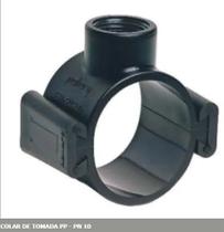 Colar De Tomada C/ Travas Pead 60mm X 1 Polegada Fêmea