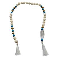 Colar decorativo aberto para móvel- mini pérolas