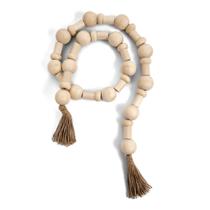 Colar Decorativo Em Madeira 17970