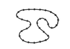 Colar decorativo em madeira - 90cm Colar decorativo em madeira - 90cm