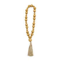Colar Decorativo Em Madeira Natural 76 cm Mart