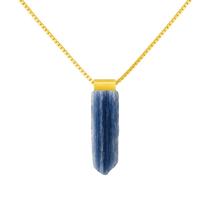 Colar Deusa Cianita Azul Colar Deusa Cianita Azul