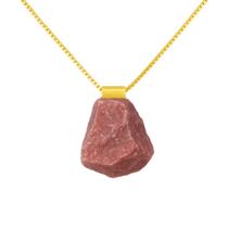 Colar Deusa Jaspe Rosa