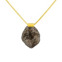 Colar Deusa Quartzo Cristal Fumê