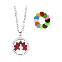 Colar Difusor De Óleo Essencial Em Aço Inoxidável Para Mulheres, Pingente De Joia De Aromaterapia Colar Difusor De Óleo Essencial Em Aço Inoxidável Para Mulheres, Pingente De Joia De Aromaterapia