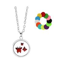 Colar Difusor De Óleo Essencial Em Aço Inoxidável Para Mulheres, Pingente De Joia De Aromaterapia Colar Difusor De Óleo Essencial Em Aço Inoxidável Para Mulheres, Pingente De Joia De Aromaterapia