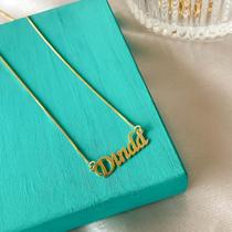 Colar Dinda banhado a ouro 18k Colar Dinda banhado a ouro 18k