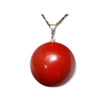 Colar Disco Liso Jaspe Vermelho Pedra Natural Pino Prateado Colar Disco Liso Jaspe Vermelho Pedra Natural Pino Prateado