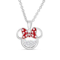 Colar Disney Minnie Mouse October Birthstone para mulheres