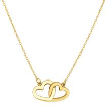 Colar Dois Amores Banhado A Ouro 18k Colar Dois Amores Banhado A Ouro 18k