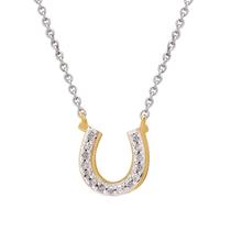 Colar dourado banhado a ouro amarelo 14K banhado a prata com diamantes Colar dourado banhado a ouro amarelo 14K banhado a prata com diamantes