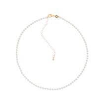 Colar Dourado Chocker De Pérolas Colar Dourado Chocker De Pérolas