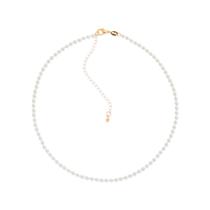 Colar Dourado Chocker de Pérolas Colar Dourado Chocker de Pérolas