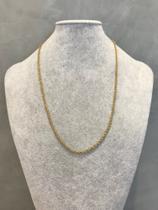 Colar dourado cordão baiano Colar dourado cordão baiano