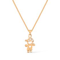 Colar Dourado Filho com Zircônia Colar Dourado Filho com Zircônia