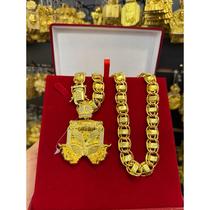 Colar dubai 13mm 70cm com pingente Jesus DE MOEDA ANTIGA Colar dubai 13mm 70cm com pingente Jesus DE MOEDA ANTIGA