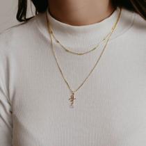 Colar Duplo - Banhado em Ouro 18k Colar Duplo - Banhado em Ouro 18k