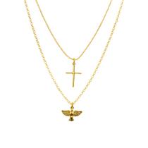 Colar Duplo - Banhado em Ouro 18k Colar Duplo - Banhado em Ouro 18k