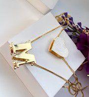 Colar duplo com as inicias duplas Colar duplo com as inicias duplas