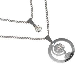 Colar Duplo Minha Profissão Turismo Viagem Aço Inox