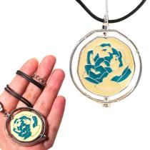 Colar Ekko Para Jinx Amizade Modelo Série Arcane Lol Premium