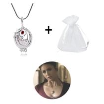 Colar Elena The Vampire Diaries Embalagem Saquinho Brinde