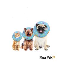 Colar elizabetano almofadado confortavel fofinho p para gatos e caes fêmea Colar elizabetano almofadado confortavel fofinho p para gatos e caes fêmea