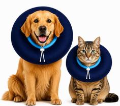 Colar elizabetano almofadado confortável para gatos e cães Colar elizabetano almofadado confortável para gatos e cães