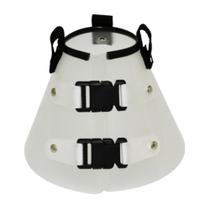 Colar Elizabetano Branco para Cães N02 São Pet Colar Elizabetano Branco para Cães N02 São Pet