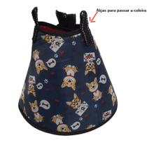 Colar Elizabetano Confort em tecido - Tam. 04