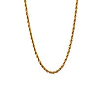 COLAR ELO BAIANO 40 cm BANHADO A OURO