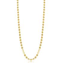 Colar elos círculo fol. ouro 18k Colar elos círculo fol. ouro 18k