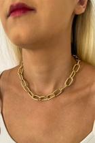 Colar elos com fecho bóia