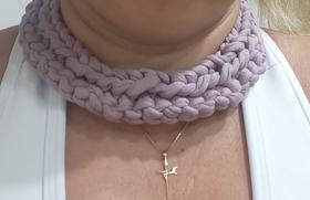 colar em Macramé colar em Macramé