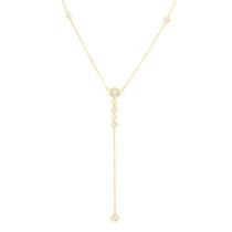 Colar em Ouro 18K Pontos de Luz com Topázio - AU13014