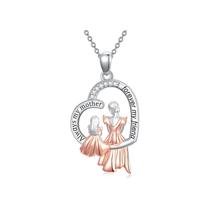 Colar em prata 925 para mãe e filha