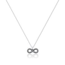 Colar em Prata 925 Twist Infinito - PL19922