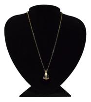 Colar em Prata Banhado Ouro 18k- 45cm Nossa Senhora Clássica Colar em Prata Banhado Ouro 18k- 45cm Nossa Senhora Clássica