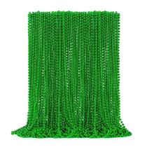 Colar EOBOH St Patricks Day Green Bead 50 unidades Colar EOBOH St Patricks Day Green Bead 50 unidades