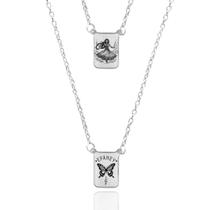 Colar Escapulário Iansã Umbanda Aço Inoxidável